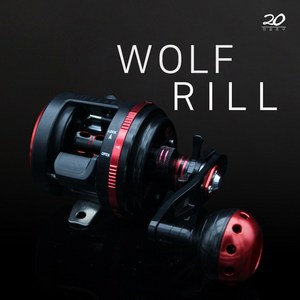 이공조구 wolf 장구통릴 문어 타이라바 광어 우럭 민어 파워핸들 (wolf 장구통릴), 200pw(우핸들), 이공조구wolf장구통릴