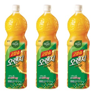 웅진 자연은 고칼슘 오렌지주스 1.5L*6개, 1.5L, 6개