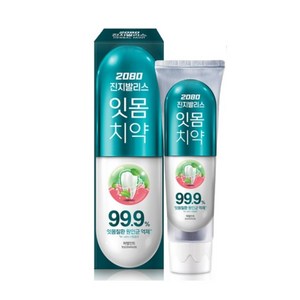 2080 진지발리스 허벌민트 잇몸치약, 150g, 2개