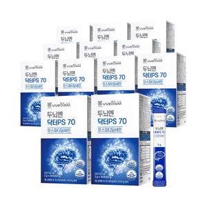 위바이옴 [공식/홈쇼핑][서울대 위바이옴] 두뇌엔 닥터 PS70 인지력 포스파티딜세린 순도70% 식약처인정, 60g, 12개