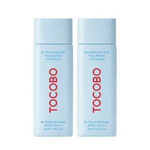 [토코보 본사] 토코보 바이오 워터리 선크림 SPF50+ PA++++, 50ml, 2개