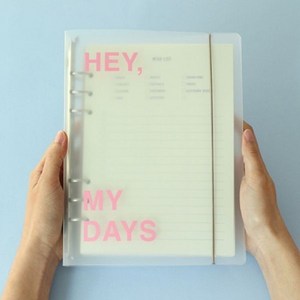 Hey my days 6공 바인더 A5 (2종), 색상