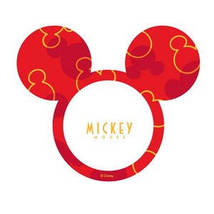 . 마우스패드 디즈니 D8508-4 [미키레드], 레드, 1개