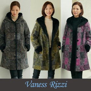 바네사리찌(VanessRizzi) [바네사리찌] 샤이니 니트 코트