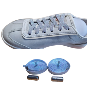 카미노아이 펄 신발끈 매듭없는 운동화끈 캡슐 늘어나는 반짝이 무매