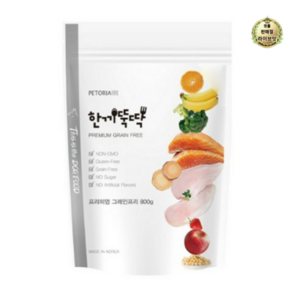 한끼뚝딱 프리미엄 그레인프리 고양이사료, 닭, 800g, 1개