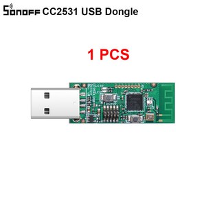 ITEAD SONOFF 동글 캡처 패킷 모듈 지그비 CC2531 USB 동글 모듈 보드 패킷 프로토콜 분석기 인터페이스, SONOFF DONGLE, 1개