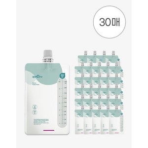 스펙트라 온도감지 이지 모유저장팩 200ml 리필 30매입 (커넥터 미포함), 1개, 30매