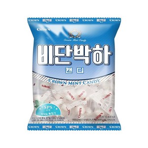 크라운 비단박하캔디, 140g, 20개