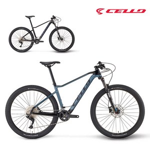 2024년 첼로 XC PRO 10 S 27.5 22단 MTB 자전거, M(16), 블랙_아이언그레이, 1개