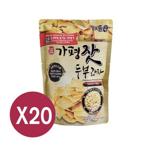 가평 잣 두부과자 110g 20봉, 20개