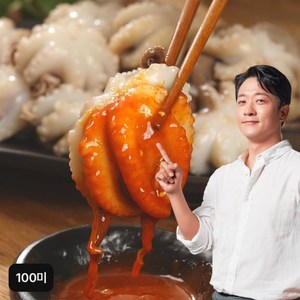 알렉스 손질 통 주꾸미 100미(20미X5팩)+매콤양념 소스 1병[34663389], 1개, 600g(20미 X 5팩)+매콤양념 소스 1병