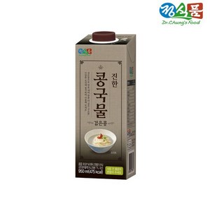 기타 정식품 간단요리사 진한 콩국물 검은콩 950mlx4팩, 950ml, 4개