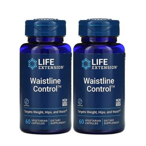 1+1 라이프 익스텐션 Life Extension Waistline Contol 60 베, 2개, 60정