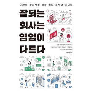 잘되는 회사는 영업이 다르다:CEO와 관리자를 위한 영업 전략과 리더십, 푸른영토, 김상범