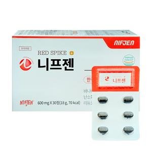 [빠른배송] 니프젠 스파이크 프리미엄 바나바잎 정품 추천 혈당 식후 조절 바나바 바나나 바나 추천 니프잰 중년 노년 부모님, 1개, 30정