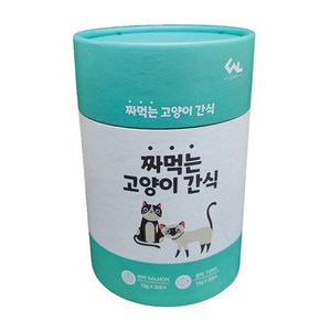 마마쇼 짜먹는 고양이 간식 파우치, 혼합맛(연어/참치), 15g, 1세트