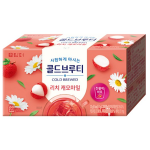 담터 콜드브루티 리치캐모마일, 1g, 20개입, 1개