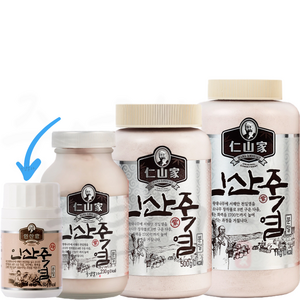 인산가 9회 자죽염 분말 80g + 휴대용기 1개(증정) + 죽염건빵 1봉(증정) / 음용 양치 가글/ 죽염본가 인산죽염 [정품 판매자 사업자 번호: 660-58-00496], 5개