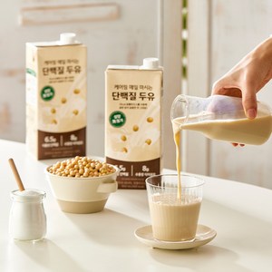 케어링 매일 마시는 단백질 두유, 10개, 950ml