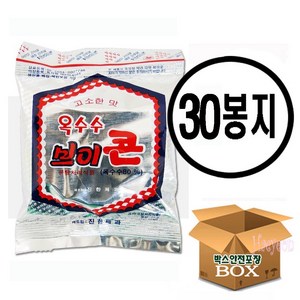 진한제과 옥수수 브이콘, 50g, 30개