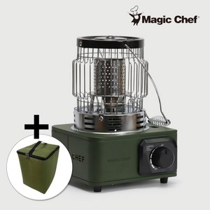 매직쉐프 캠핑 가스난로 + 가방 포함 MGS-T5005DG, 딥그린(카키)