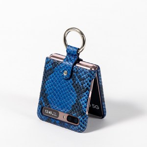 본아띠 가죽 링머서 아나콘다 갤럭시 제트플립3 Z플립2 지플립1 크로스 고리 링 케이스