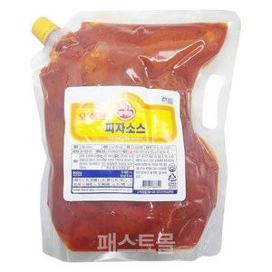 오뚜기 오쉐프 피자소스(스파우트팩), 1개, 2kg