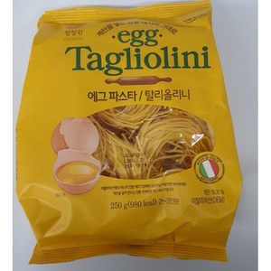 청정원 에그 탈리올리니 파스타, 250g, 1개