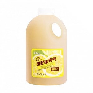 흥국에프엔비 레몬 농축액 1.5L, 1개, 1개입