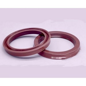 불소 고무 유압 실린더 오일 실링 두께 5/6/7/8/9mm USH/UPH/uyy 유형 샤프트 구멍 일반 개스킷, [22]45x55x6mm 1Pcs, 1개