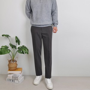 가을 겨울 상품 기모안감 히든 밴딩 남자 슬랙스 남성 솔리드 팬츠 빅사이즈