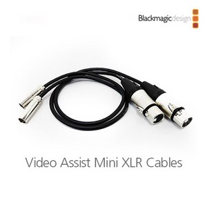 블랙매직 Mini XLR Adapter Cables /2ea 1SET, 1개