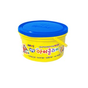 아모스 아이클레이 600g 대용량 클레이 / 10가지색상, 파랑, 1개