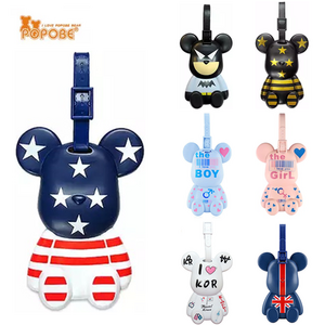 커플 포포베 네임택 7종 골프 캐디백 캐리어-캐디용품 골프악세사리 티걸이 퍼터키퍼, 5. The Girl 핑크, 1개