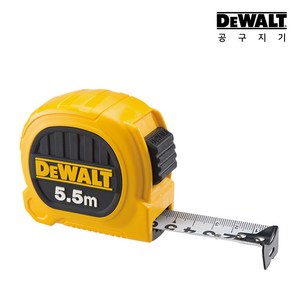 디월트 프리미엄 줄자 컴팩트 5.5m x 25mm DWHT36157L, 1개