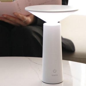 TEMOA 수면 침실 무드등 미니 LED 거실 무선 수면등, 화이트