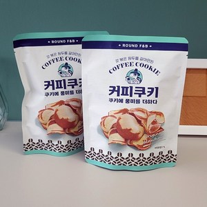 [라운드에프앤비] ROUND F&B 커피쿠키 30g 세트, 10개