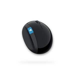 1+1 마이크로소프트 스컬프트 에고노믹 인체공학 무선마우스 MicrosoftSculpt Ergonomic, 블랙
