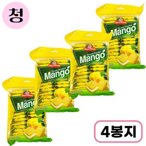 망고향 크림크래커 24p, 4개, 260g