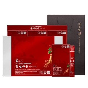 김소형 원방 홍삼녹용진액스틱 15g 30포 100포, 1.5kg, 1개