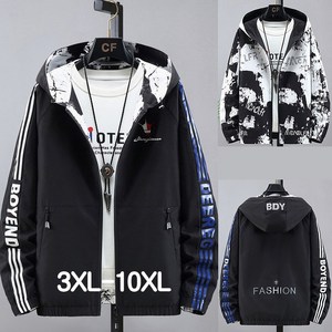 쥬엔리치 남자 빅사이즈 양면 점퍼 남자 자켓 바람막이 봄 가을 겨울 잠바 4XL-10XL