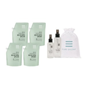 퓨어그리니 올인원 퍼먼트 친환경 EM 고농축 천연 세탁세제 풀세트 (대용량), 1개, 1L