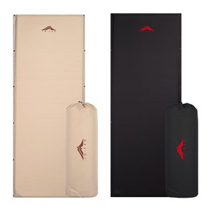 조프로 자충매트 1인용 5cm 캠핑 에어 매트 HR-1015W, 베이지