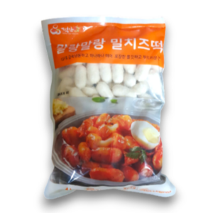 떡안애 말랑말랑 치즈밀떡1kg, 3개, 1kg