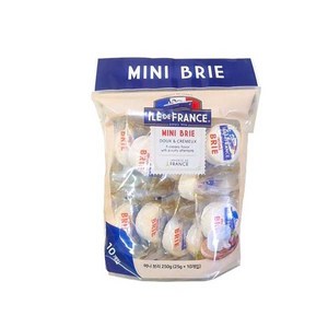 코스트코 ILE DE FRANCE 미니브리 25g x 10, 10개