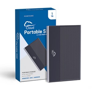 한창코퍼레이션 potable 외장 SSD 블랙 256GB