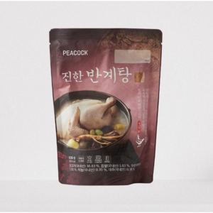 피코크 피코크 진한 반계탕 600g, 1개