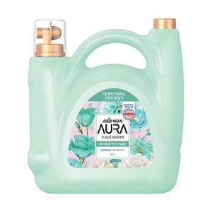 AURA 초고농축 섬유유연제 스모키머스크 본품, 5.5L, 1개