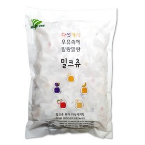 하오리위안 밀크츄캔디 다섯가지맛, 1kg, 5개